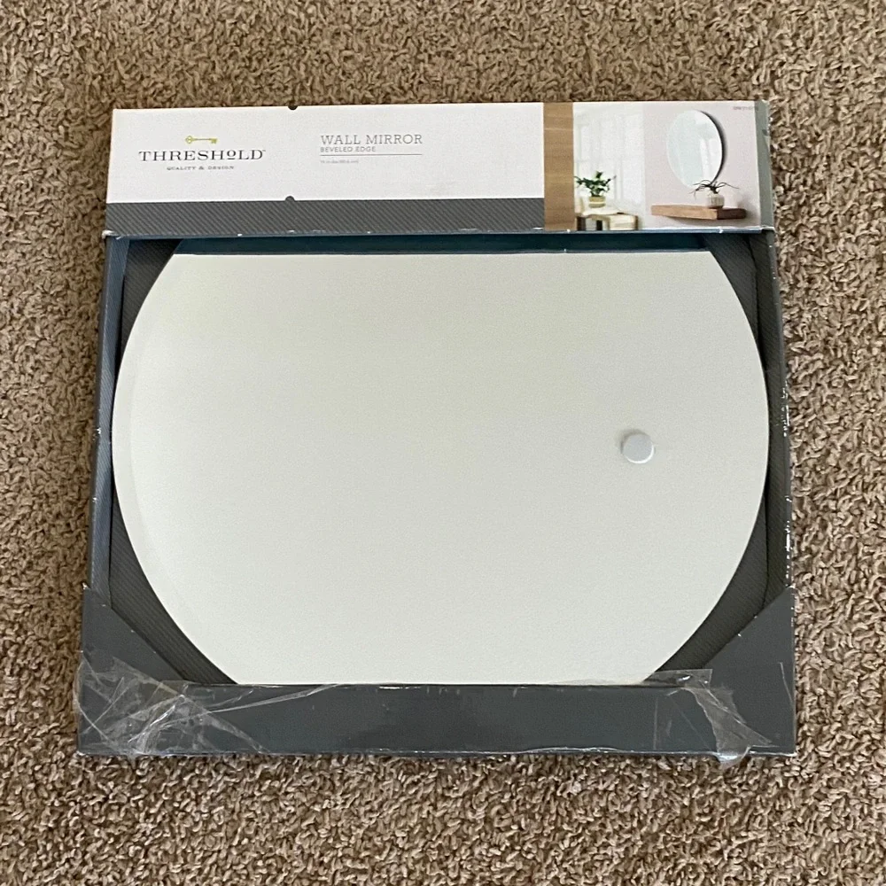 Threshold Beveled Edge Wall Mirror